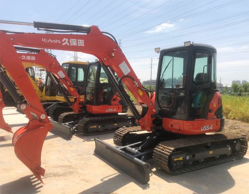 Spedizione gratuita 25 kw Kubota KX U55 Mini escavatore cinese