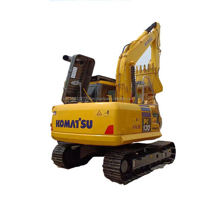 48 kW Komatsu PC130 escavatore utilizzato a Shanghai Buone condizioni Macchine di seconda mano