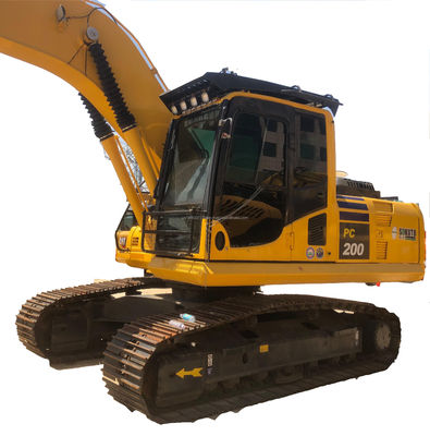 Giappone usato Komatsu PC200 idraulico scavatore con eccellente e 195kw motore