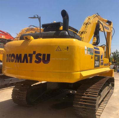Giappone usato Komatsu PC200 idraulico scavatore con eccellente e 195kw motore