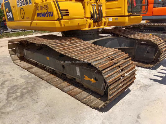Escavatori Komatsu PC200 da 20 tonnellate Giappone Escavatori idraulici usati con consumo