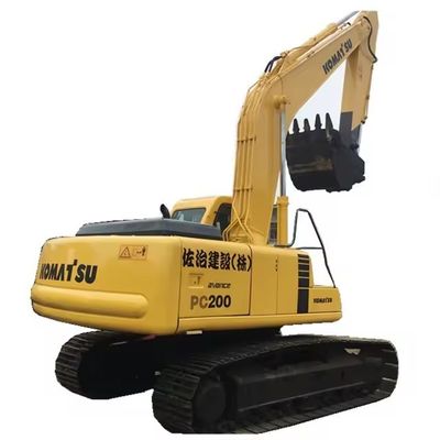 Mini escavatore da 20 tonnellate Komatsu PC200 con parti e accessori idraulici completi