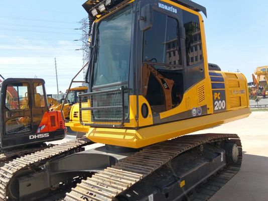 Mini escavatore da 20 tonnellate Komatsu PC200 con parti e accessori idraulici completi