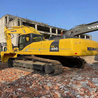 Shanghai Used Excavator Komatsu PC400-7 Digger Machine con pompa idraulica originale