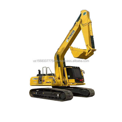 Giappone ha utilizzato un escavatore Komatsu PC220 con pompa idraulica originale e capacità di 22 tonnellate