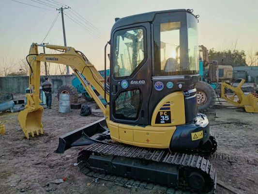 0.2M3 Capacità del secchio Mini escavatore Komatsu PC35 usato dal 2016 per la costruzione