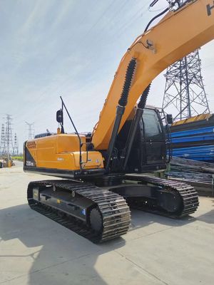 Escavatore Hyundai 220LC-9S usato del 2022 con pompa idraulica originale e motore Ce