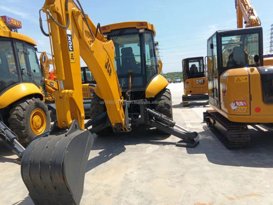 55kw JCB 3CX caricatore usato efficace e nel mercato delle attrezzature da costruzione di seconda mano