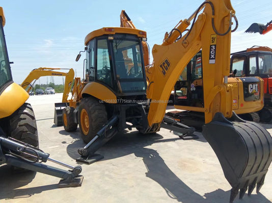 55kw JCB 3CX caricatore usato efficace e nel mercato delle attrezzature da costruzione di seconda mano