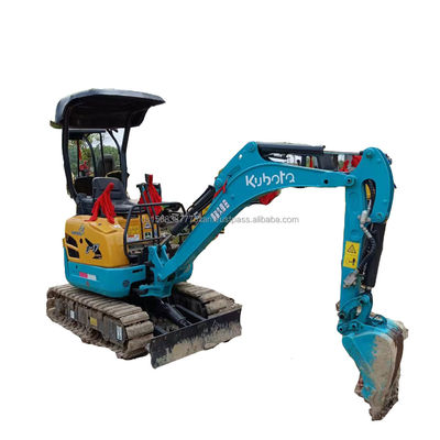 Mini escavatore KUBOTA KXU17 utilizzato nei negozi di materiali da costruzione con caratteristiche