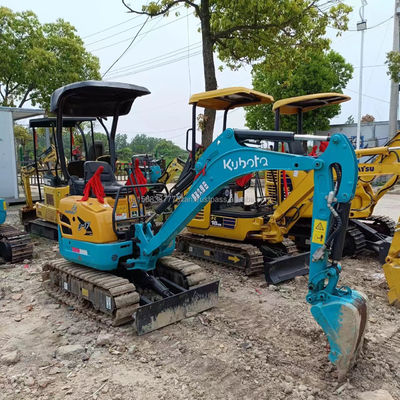 Mini escavatore KUBOTA KXU17 utilizzato nei negozi di materiali da costruzione con caratteristiche