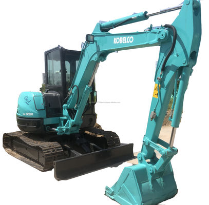 Buone prestazioni 6TON usata Kobelco SK55SR escavatore macchina idraulica di costruzione