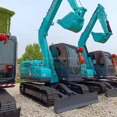 2016 Usato Kobelco SK75-8 Escavatore idraulico con valvola idraulica originale