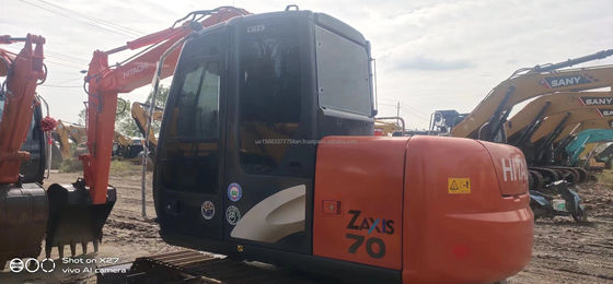 Mini escavatore da 7 tonnellate Hitachi ZX70 con e ipercinesi assemblato da Hitachi in Giappone