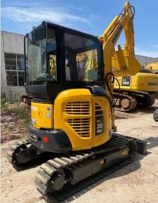 3000 KG di seconda mano Komatsu PC30 Escavatore usato con valvola originale in buone condizioni