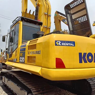 Original cilindro idraulico e prestazioni 22 tonnellate Usato escavatore dal Giappone Komatsu