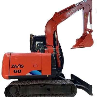 Mini escavatore Hitachi ZX60 6t Hyperkinesis Usato escavatore Made in Japan 6000 KG
