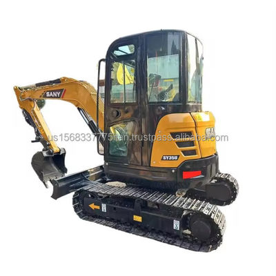 3.8TON Peso operativo SANY SY35U Escavatore usato in ottime condizioni e motore