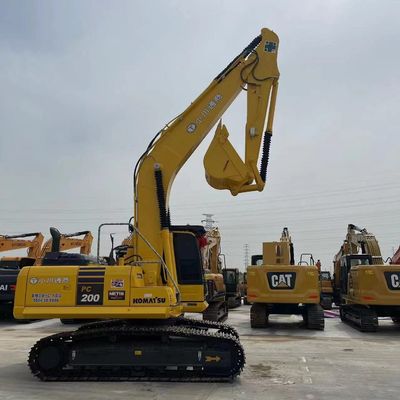 Escavatore giapponese Komatsu usato PC200 119 kW Valvola idraulica originale Buone condizioni
