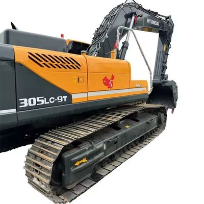 Escavatore Hyundai 305LC-9T a prezzi accessibili con cilindro idraulico e motore originali