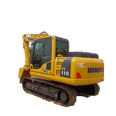11000 KG Usato Komatsu PC110-8 Escavatore idraulico con pompa idraulica originale