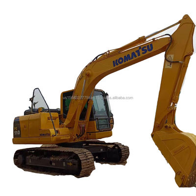 2016 Giappone usato Komatsu PC110 escavatore 11 tonnellate con pompa idraulica originale in Giappone