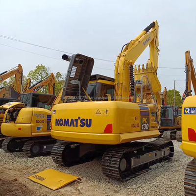 Pompa idraulica originale da 13 tonnellate KOMATSU PC130 escavatore usato a Shanghai in buone condizioni