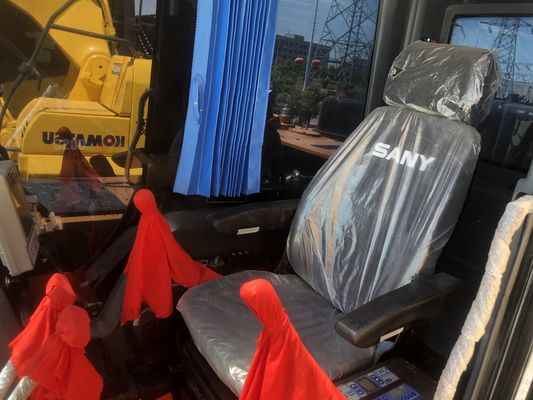 Escavatore usato Sany SY215C con cilindro idraulico originale e capacità di secchio di 1,1 m3