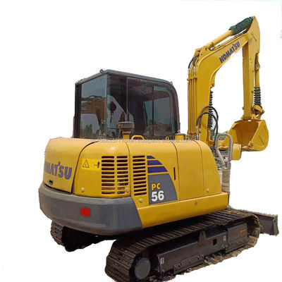 2016 Komatsu PC60 Escavatore usato Escavatore idraulico Crawler originale Valvola idraulica