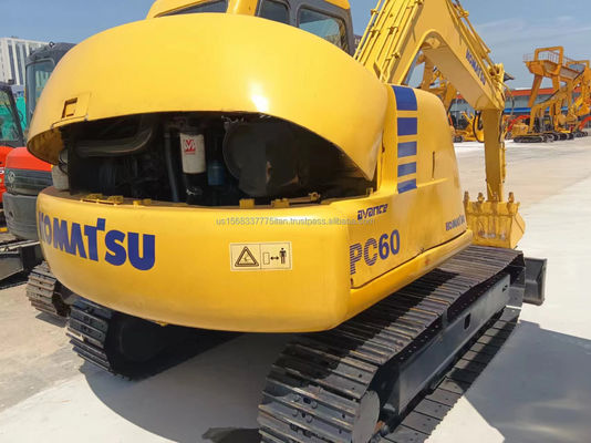 2016 Komatsu PC60 Escavatore usato Escavatore idraulico Crawler originale Valvola idraulica