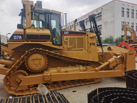 Peso di esercizio 20 tonnellate Bulldozer a rotaia CAT D7R per il trasferimento e la vendita