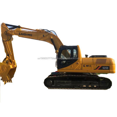 2016 Liugong 925D Crawler Excavator con valvola idraulica originale grande efficienza
