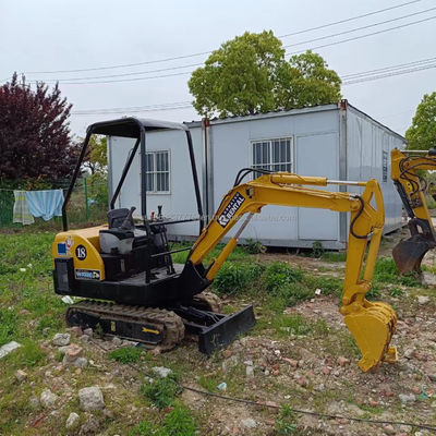 Original Komatsu PC18 Mini Used Excavator 1865 KG Crawler Excavator con e standard