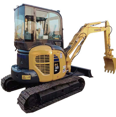 Usato Komatsu PC35 Mini Escavatore 0.2M3 Capacità del secchio originale Valvola idraulica