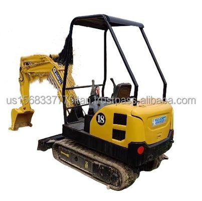 Komatsu PC18 Mini Used Excavator con cilindro idraulico originale in Giappone