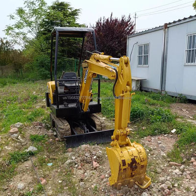 Komatsu PC18 Mini Used Excavator con cilindro idraulico originale in Giappone