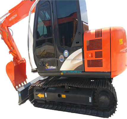 Macchine da costruzione Usato Hitachi ZX70 escavatore con 98 kW di potenza e basso orario di lavoro