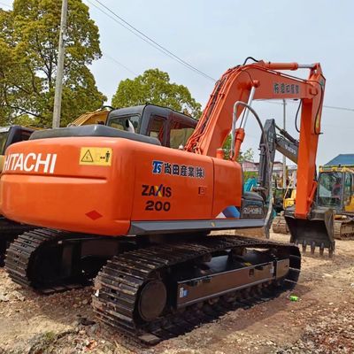 Scavatore Hitachi ZX200 con pompa idraulica originale e scorta sufficiente pronto per la spedizione
