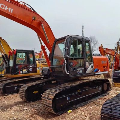 Mini Bagger da 20 tonnellate Escavatore usato per agricoltura Motore Hitachi Spedizione gratuita 0-2000 ore lavorative