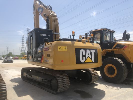Escavatore usato CAT320 320D2 con capacità di 1 M3 e 0-2000 ore di lavoro