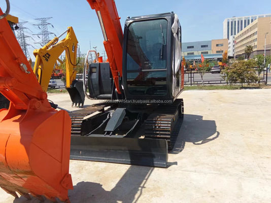 Escavatore Hitachi ZX70 usato 100% originale giapponese con basse ore di lavoro e design leggero