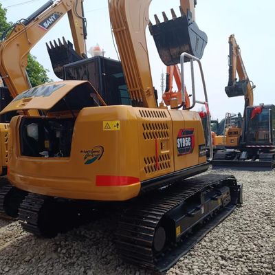 9500 KG Caterpillar SY95 mini escavatore in buone condizioni con motore di componenti principali