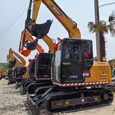 Sany SY75C Pro Excavator con motore competitivo e Caterpillar