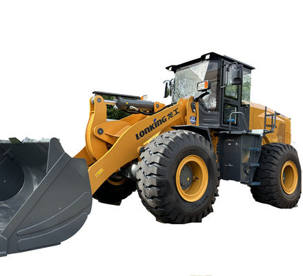 Buone condizioni Longgong LG 855N caricatore usato attrezzature da costruzione LiuGong motore