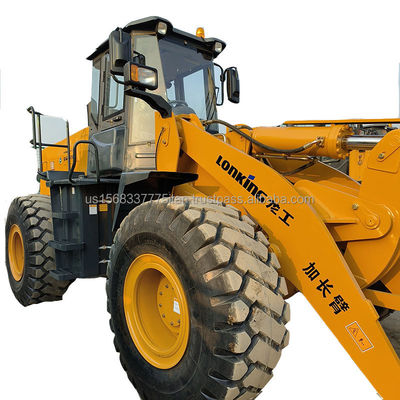 Buone condizioni Longgong LG 855N caricatore usato attrezzature da costruzione LiuGong motore