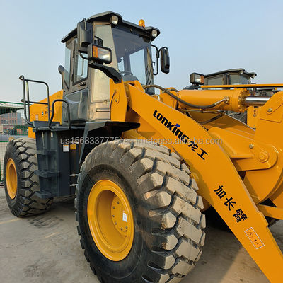 Buone condizioni Longgong LG 855N caricatore usato attrezzature da costruzione LiuGong motore